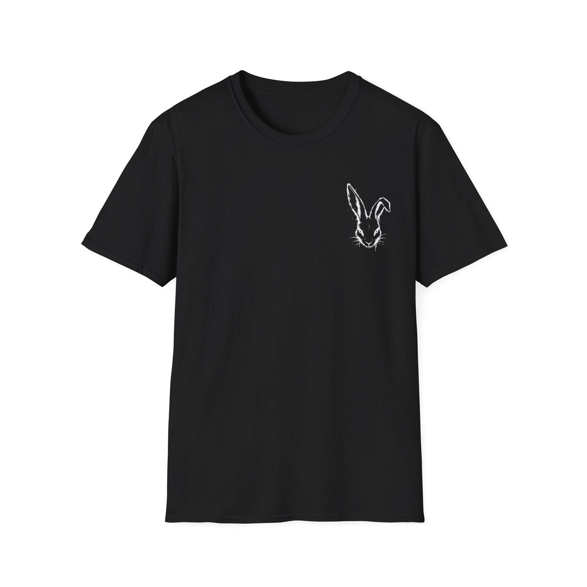 Follow the White Rabbit — Black Tee | Limited Run — Only 25 Made