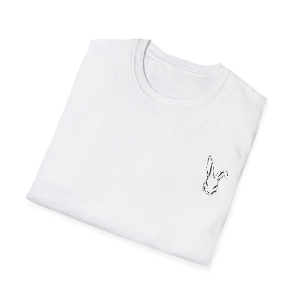 Follow the White Rabbit — White Tee | Limited Run — Only 25 Made