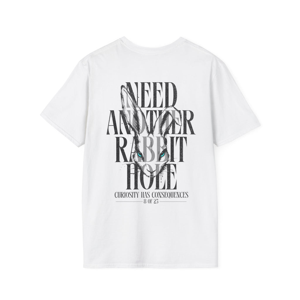 Follow the White Rabbit — White Tee | Limited Run — Only 25 Made