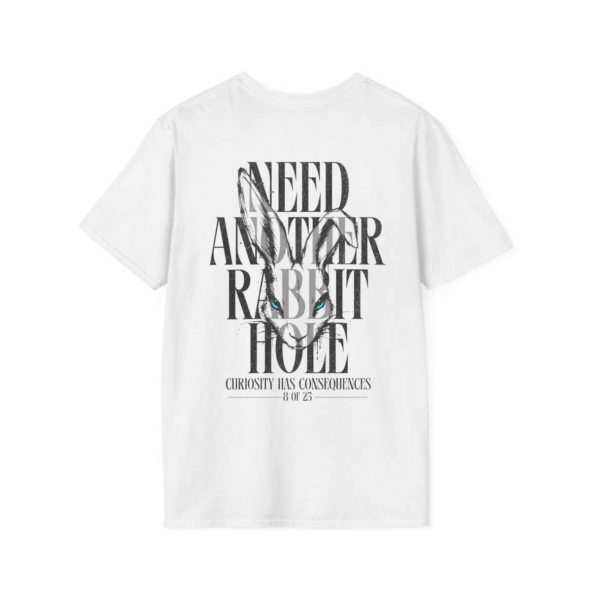 Follow the White Rabbit — White Tee | Limited Run — Only 25 Made